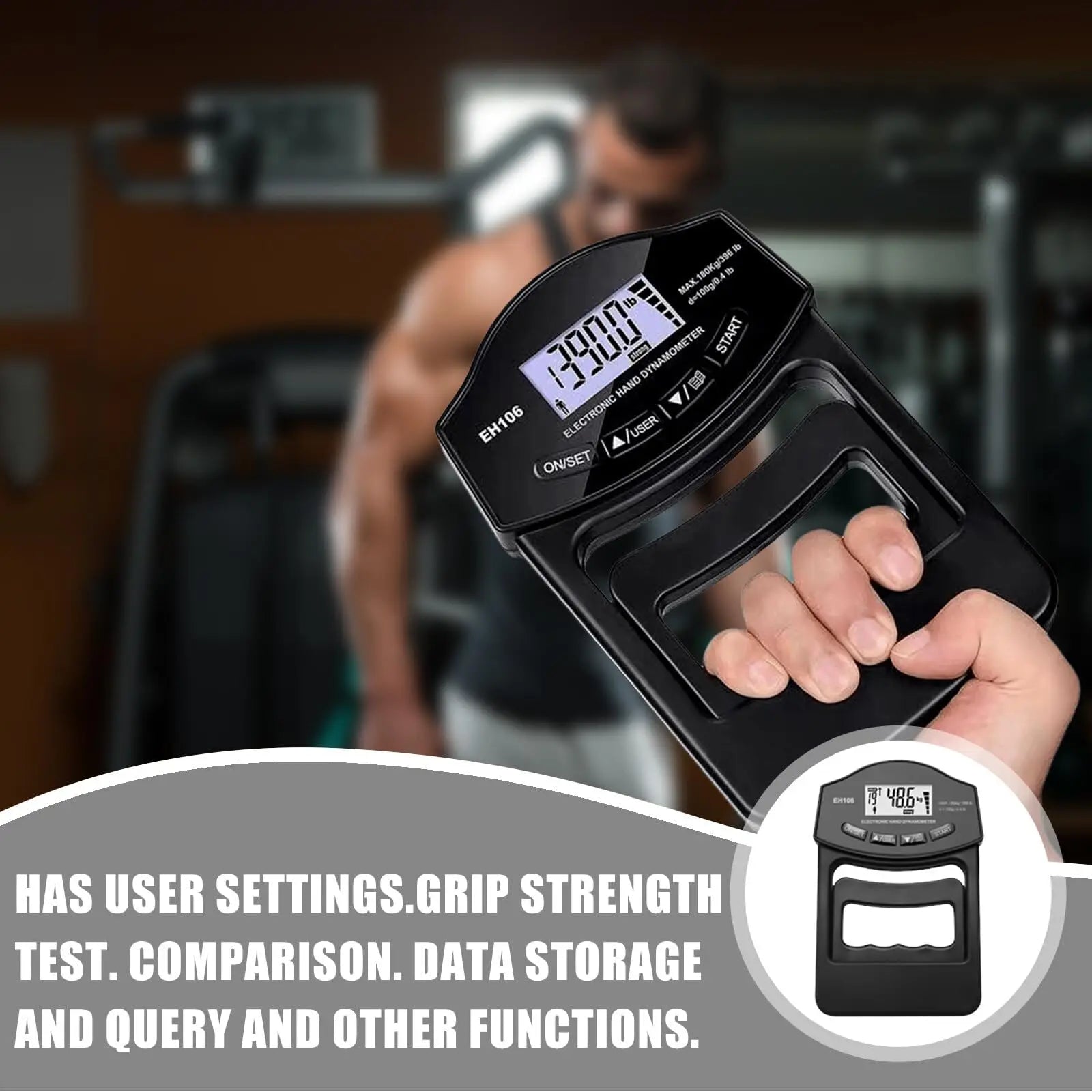 ProGrip Hand Digital Strength Tester