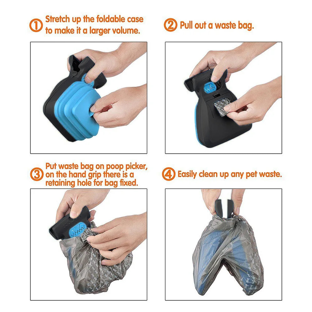 QuickPick Compact Dog Poop Scooper