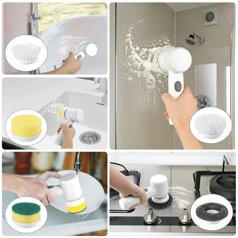 PowerScrub Pro Wireless Cleaning Brush